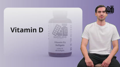 Vitamin D3 4.000 IE - 180 Softgels